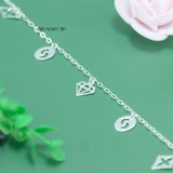Lắc Chân Bạc Nữ S925 Hình Viên Kim Cương L2410140023