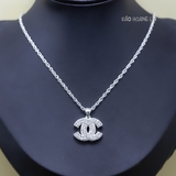 Mặt Dây Chuyền Bạc Nữ Chữ X Đính Đá Nhiều Style
