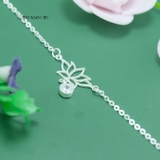 Lắc Chân Bạc Nữ Liên Hoa L2410140029