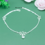 Lắc Chân Bạc Nữ Liên Hoa L2410140029