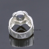 Nhẫn Bạc Nam Phong Thủy Đá Đen N2407090005