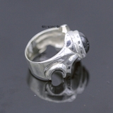 Nhẫn Bạc Nam Phong Thủy Đá Đen N2407090005