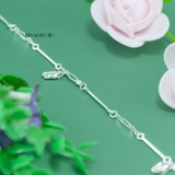 Lắc Chân Bạc Nữ S925 Dạng Sợi Dài Chắc Chắn L2410150008