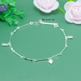Lắc Chân Bạc Nữ S925 Dạng Sợi Dài Chắc Chắn L2410150008