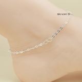 Lắc Chân Bạc Nữ Thiết Kế Hình Cánh Bướm Xinh Đẹp L2410140056