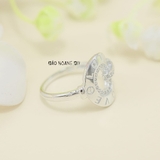 Nhẫn Bạc Nữ Cartier Love Đơn Giản Sang Trọng  N2409020045