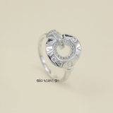 Nhẫn Bạc Nữ Cartier Love Đơn Giản Sang Trọng  N2409020045