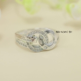 Nhẫn Bạc Nữ Trơn Cartier Lồng Tinh Tế N2408260032