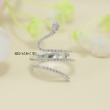 Nhẫn Bạc Nữ Hình Rắn Cho Cô Nàng Cá Tính N2412110013