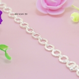 Lắc Tay Bạc Nữ Dạng Móc Tròn Trơn L2410060026