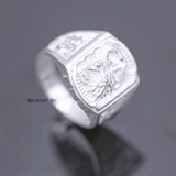 Nhẫn Bạc Nam Trơn Không Đá N2408200022