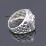 Nhẫn Bạc Nam Trơn Ít Đá N2408200025