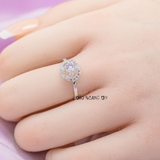 Nhẫn Bạc Nữ Thiết Kế Đính Đá Sang Trọng  N2409020021