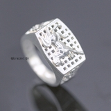 Nhẫn Bạc Nam Trơn Không Đá N2408200020