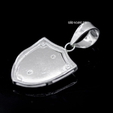 Mặt Dây Chuyền Bạc Nam Mặt Khiên Thanh Kiếm M2409290032
