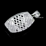 Mặt Dây Chuyền Bạc Nữ Chữ X Đính Đá Sang Trọng Tinh Tế M2409260037