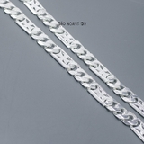 Dây Chuyền Bạc Nam Mắt Xích Hình Chữ Thập D2411230004