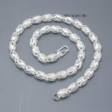 Dây Chuyền Bạc Nam Kiểu Dây Muôi Nike D2411220027