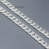 Dây Chuyền Bạc Nam Mắt Xích Đơn Truyền Thống Bản To D2411220035