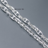 Dây Chuyền Bạc Nam Mắt Xích Kiểu Bản To Chắc Chắn D2411220030