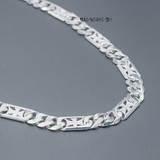 Dây Chuyền Bạc Nam Mắt Xích Hình Chữ Thập D2411230004