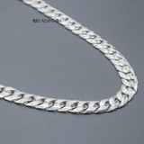 Dây Chuyền Bạc Nam Mắt Xích Đơn Truyền Thống Bản To D2411220035