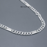 Dây Chuyền Bạc Nam Mắt Xích Dài Cứng Cáp Chắc Chắn D2411230002
