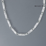 Dây Chuyền Bạc Nam Ống Đúc Hình Tia Chớp D2411220034