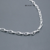 Dây Chuyền Bạc Nam Kiểu Sợi Đặc Bền Chắc D2411230009