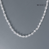 Dây Chuyền Bạc Nam Dáng Hạt Tròn Kiểu Phay Ít D2411230001