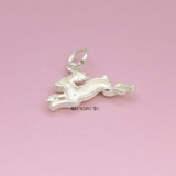Mặt Dây Chuyền Bạc Trẻ Em Hình Con Thỏ Size Nhỏ Xinh M2409270011