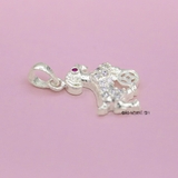 Mặt Dây Chuyền Bạc Trẻ Em Hình Con Dê Kim Tiền M2409270009