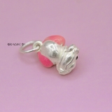 Mặt Dây Chuyền Bạc Trẻ Em Hình Con Chó Nhỏ Xinh Ôm Đồng Xu M2409270035
