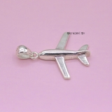Mặt Dây Chuyền Bạc S925 Cho Bé Trai Hình Máy Bay M2409270030