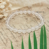 Vòng Đá Thạch Anh Tóc Trắng 9.5 Ly V2411060010