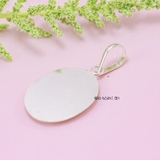 Mặt Dây Chuyền Bạc Nữ Hình Bầu Dục  Có Tượng Quan Thế Âm Bồ Tát M2409250002