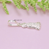 Mặt Dây Chuyền Bạc Nữ Tượng Phật Quan Thế Âm Bồ Tát Size Nhỏ M2409240059