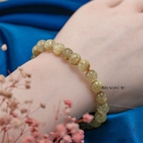 Vòng Đá Thạch Anh Tóc Vàng 8 Ly V2411060019