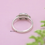 Nhẫn Bạc Trẻ Em Mặt Con Ếch Dễ Thương N2409030075