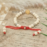 Vòng Dâu Mix 9 hạt bạt và Hạt Vàng
