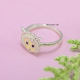 Nhẫn Bạc Trẻ Em Mặt Con Cừu Màu Vàng Dễ Thương N2409030074