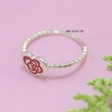 Nhẫn Bạc Nữ Teen Hình Trái Tim N2408280050