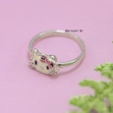 Nhẫn Bạc Trẻ Em Hình Mặt Mèo Kitty N2409030040