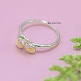 Nhẫn Bạc Trẻ Em Quả Cherry Màu Vàng N2409040014