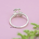 Nhẫn Bạc Trẻ Em Quả Cherry Màu Vàng N2409040014