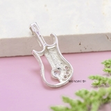 Mặt Dây Chuyền Bạc Nữ S925 Hình Cây Đàn M2409220035
