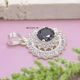 Mặt Dây Chuyền Bạc Nữ Phong Thủy Hoa Hướng Dương