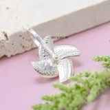 Mặt Dây Chuyền Bạc Nữ S925 Chong Chóng Có Thể Quay Trước Gió M2409210050