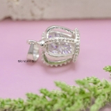 Mặt Dây Chuyền Bạc Nữ Phong Thủy Vương Miện