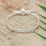 Vòng tay bé gái mặt vòng hình thiên thần V2409110002